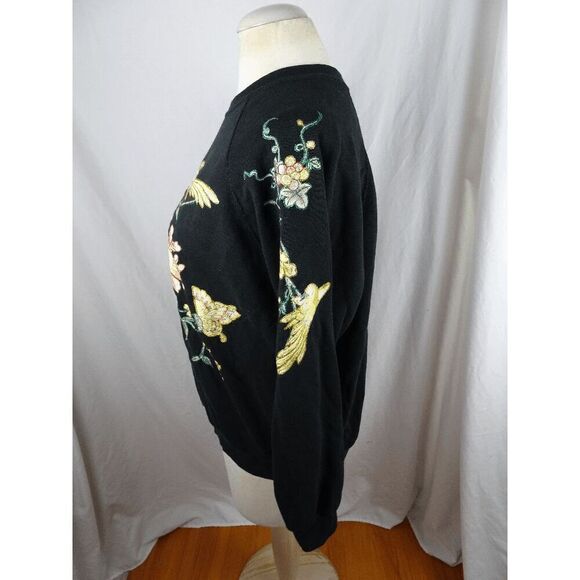Vintage Tultex Women Floral Sweatshirt Size XL - Picture 4 of 10